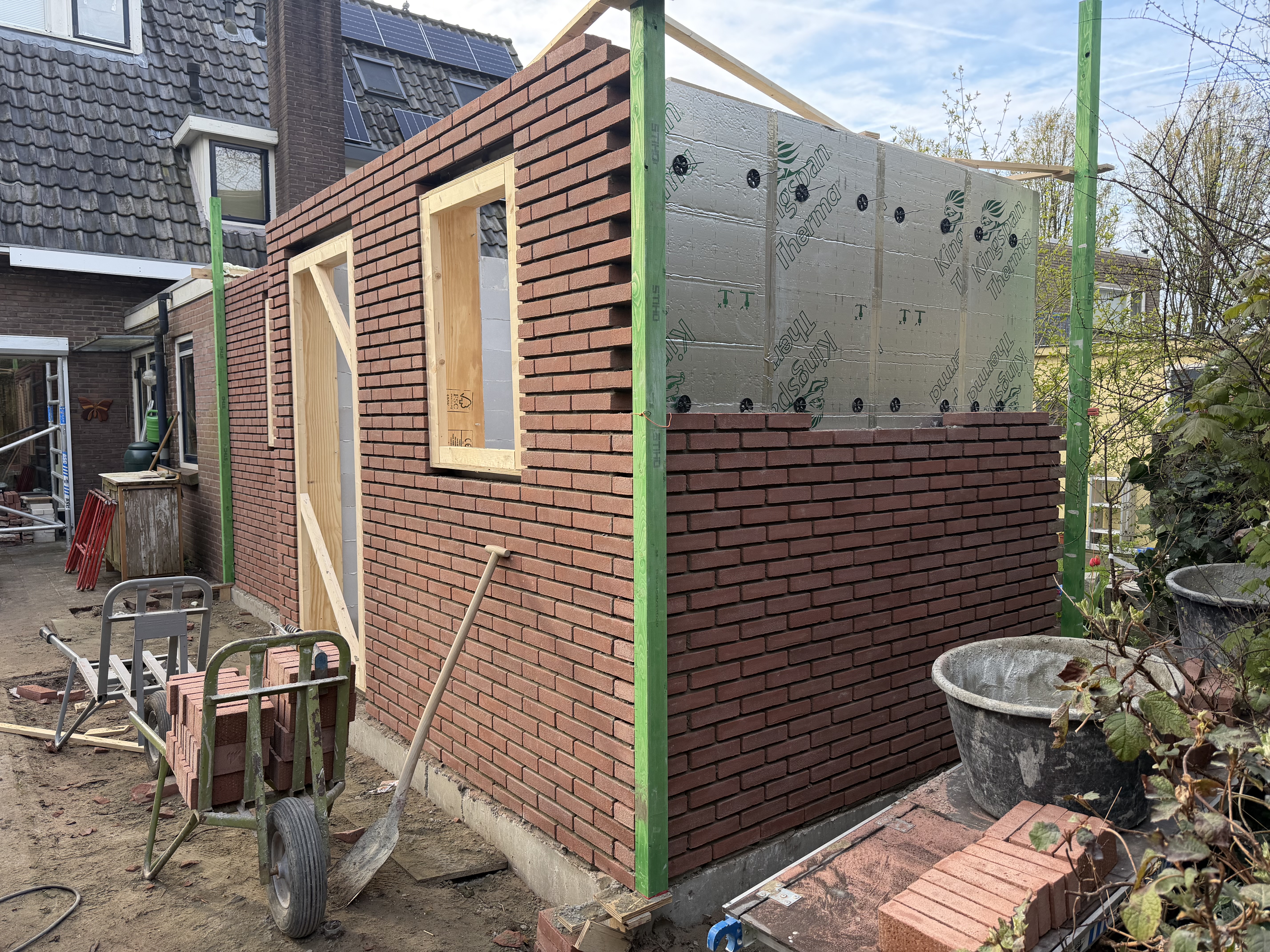 Aannemersbedrijf De Jong bouwproject