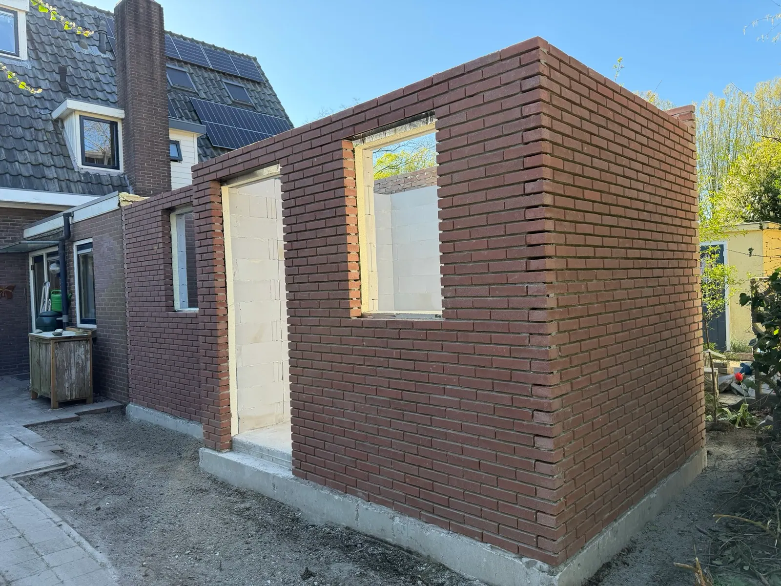 Aanbouw en uitbreiding gerealiseerd door Aannemersbedrijf De Jong in Gelderland
